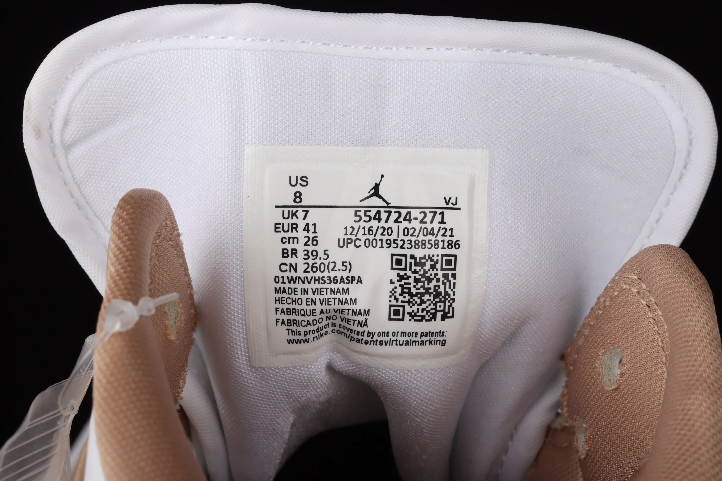 All categories Air Jordan Jordan series basketball shoes Air Jordan 1 Mid Air Jordan 1 Mid AJ1 Joe 1 Ephedra Mid-top cultural basketball shoes 554724-271